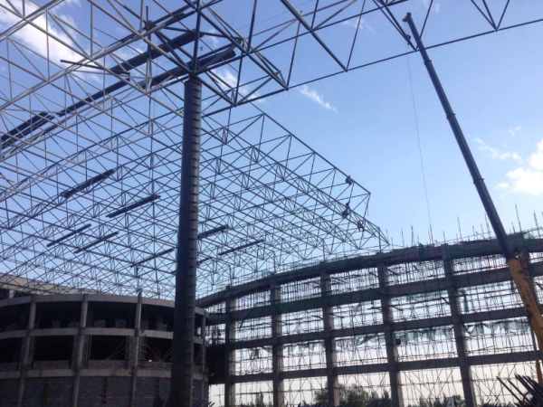 牙克石煤棚网架